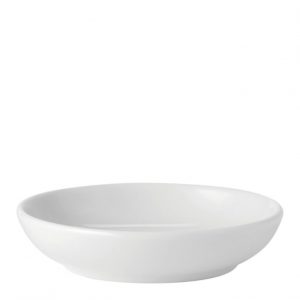 White china butter pad