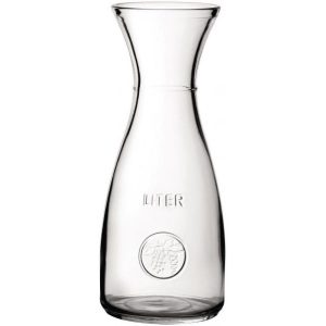 1 litre glass carafe