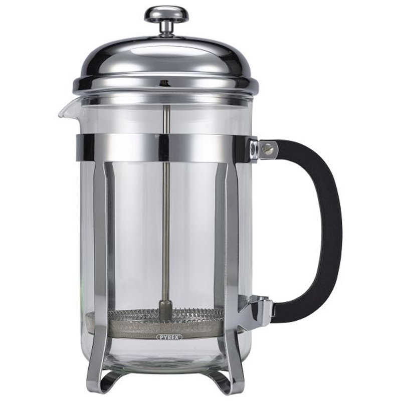 12 Cup Cafetiere 12 cup chrome cafetiere