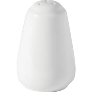 White china pepper shaker