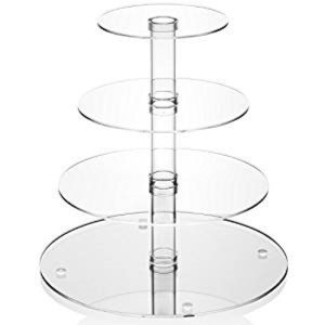 Acrylic 5 tier cupcake stand