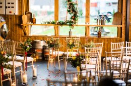 Autumnal shoot at the Three Daggers Brewery in Edington with Limewash Chaivari Chairs